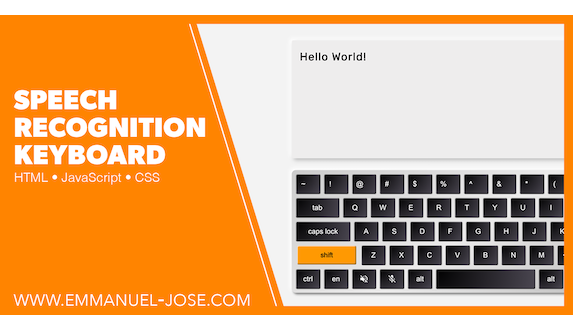 Speech Recognition Keyboard. Click to visit.