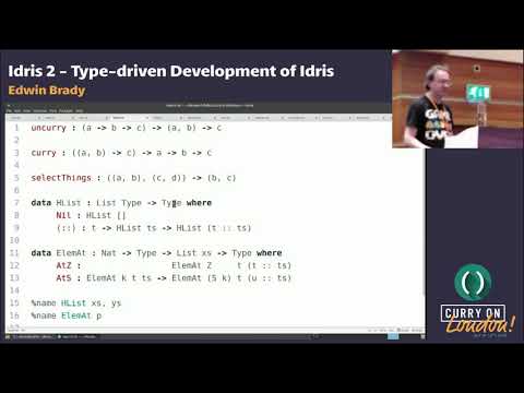 Idris 2 - Type-driven Development of Idris (Curry On - London 2019)