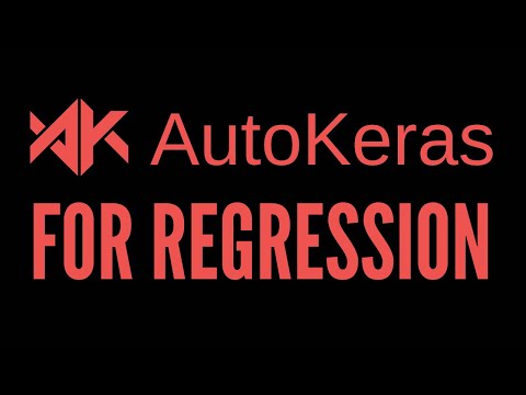 How to Use AutoKeras for Regression