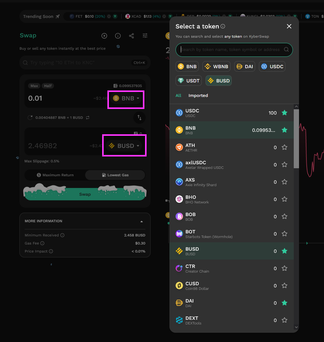 Coin selector