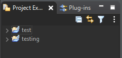 dark theme toolbar