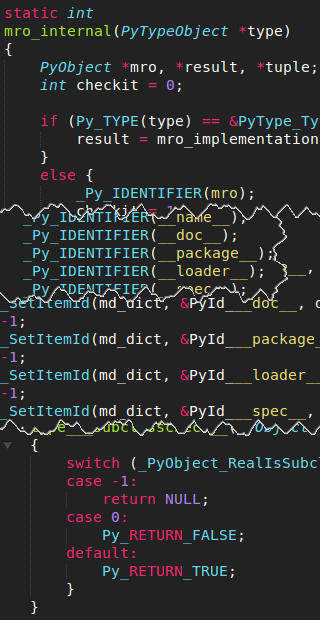 C Improved CPython support