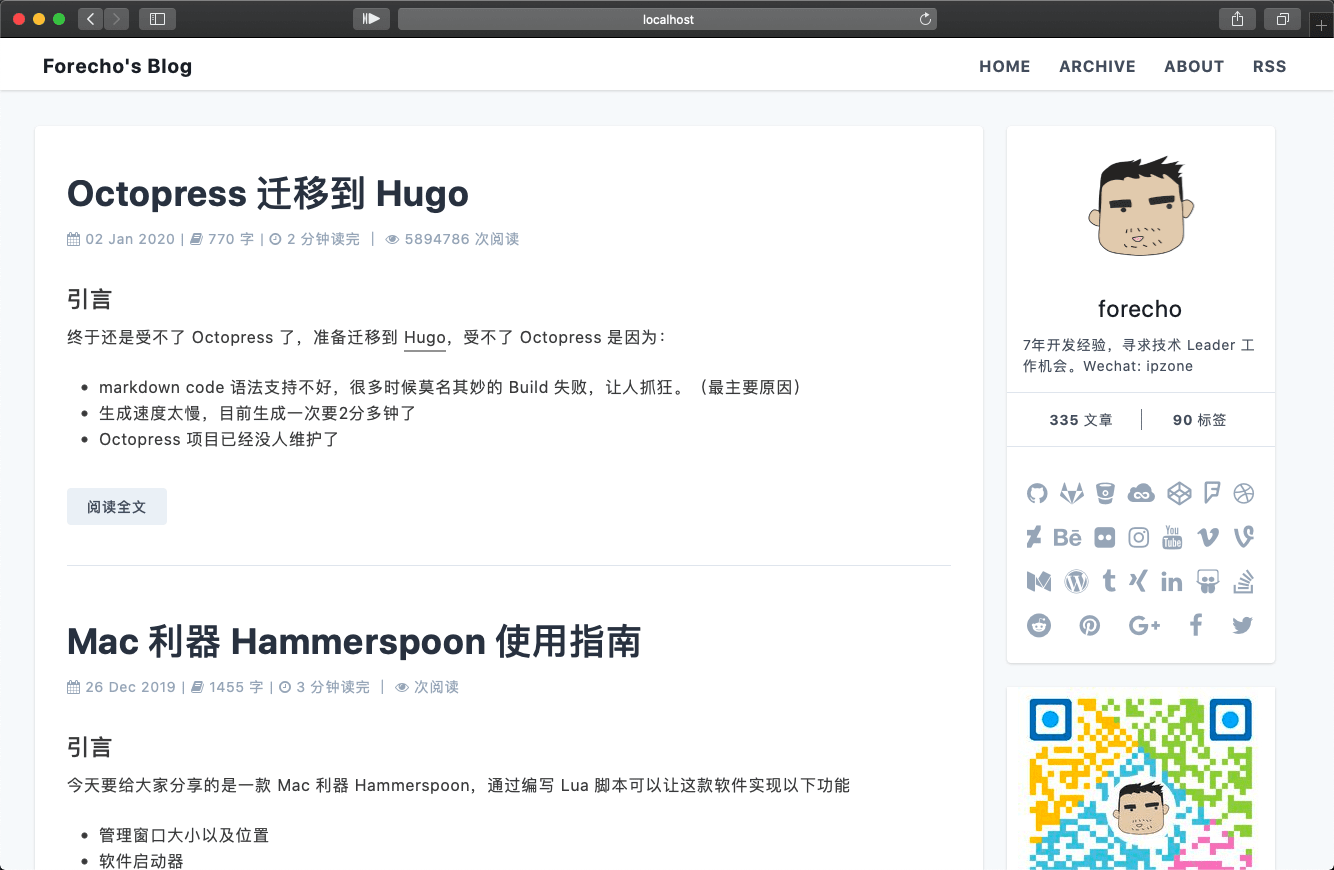 hugo-theme-echo-preview