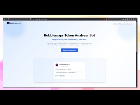 GitHub - hariFED/bubblemaps-bot: A powerful Telegram bot that ...