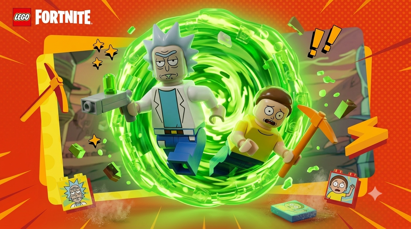 Rick And Morty in UEFN Fortnite
