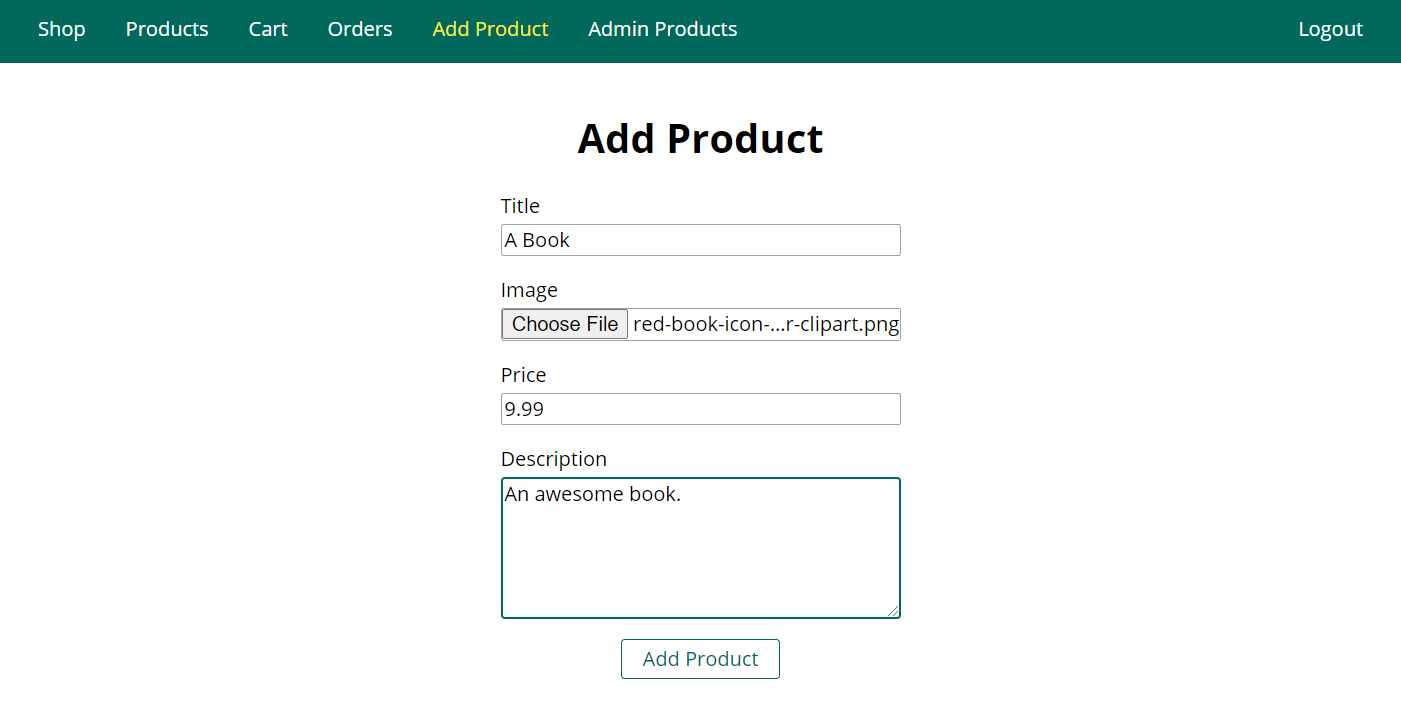 Add Product