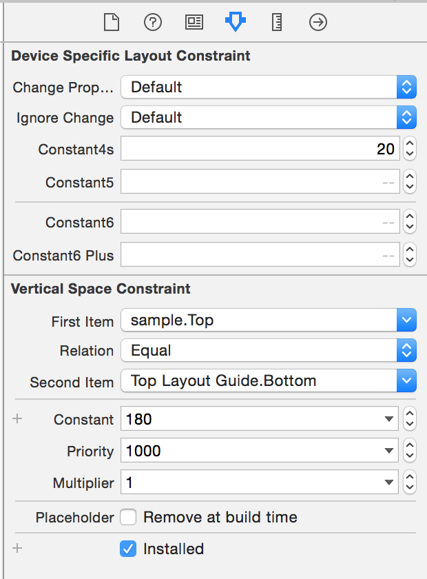 constant set screenshot