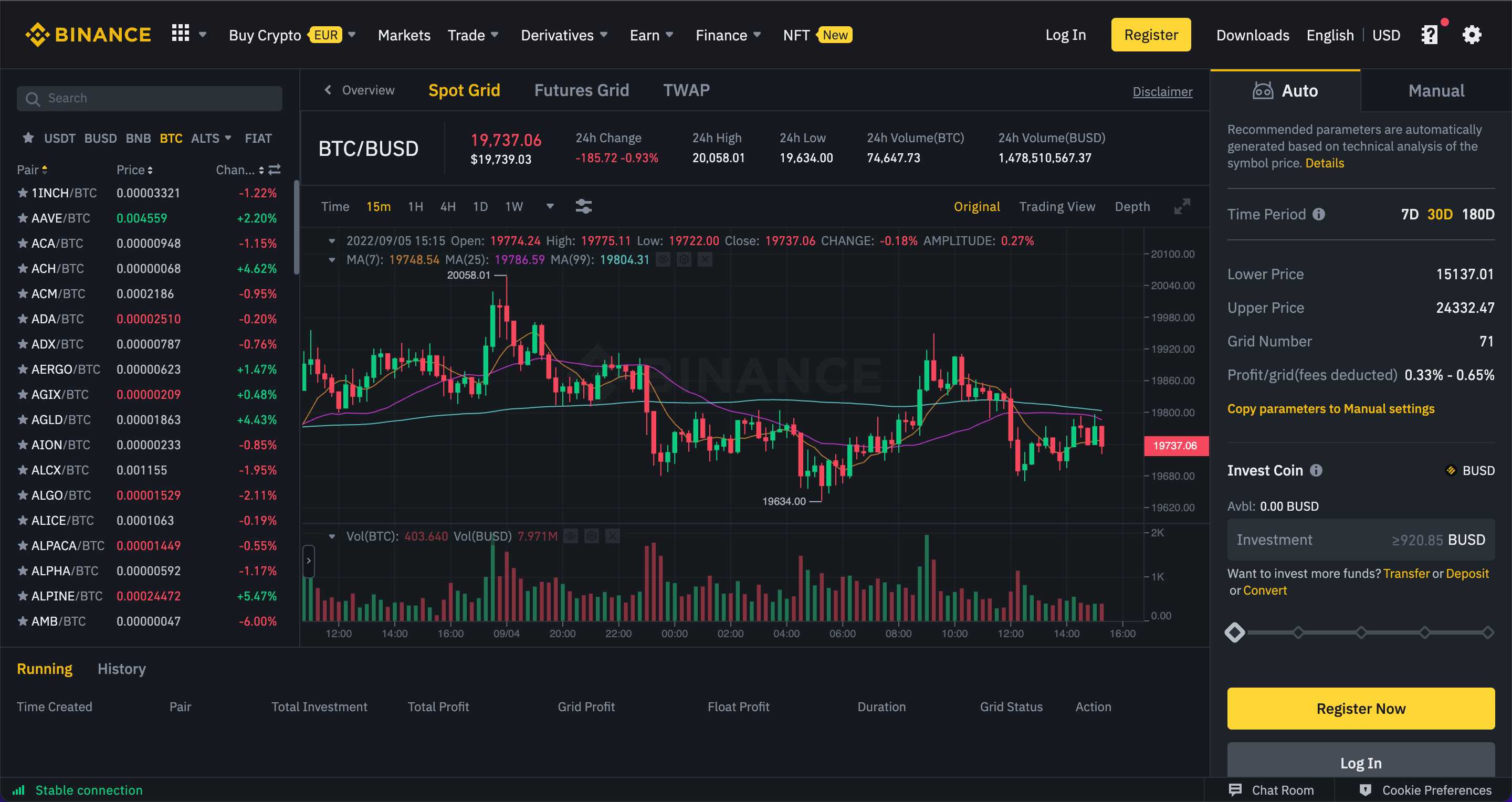 Binance Trading Platform