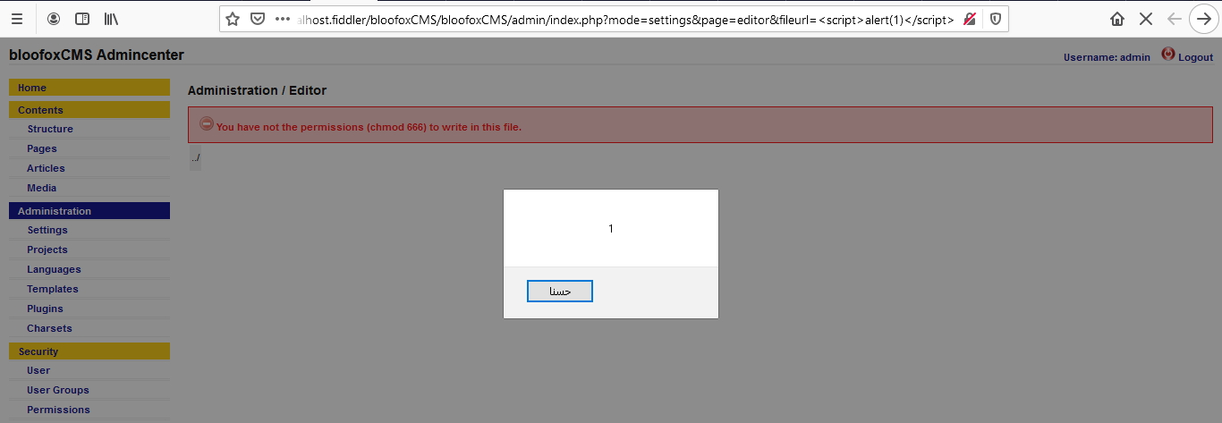 Authenticated RXSS in 'fileurl' parameter · Issue #8 · alexlang24 ...