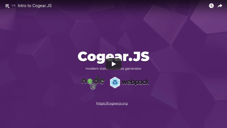 Introduction to Cogear.JS