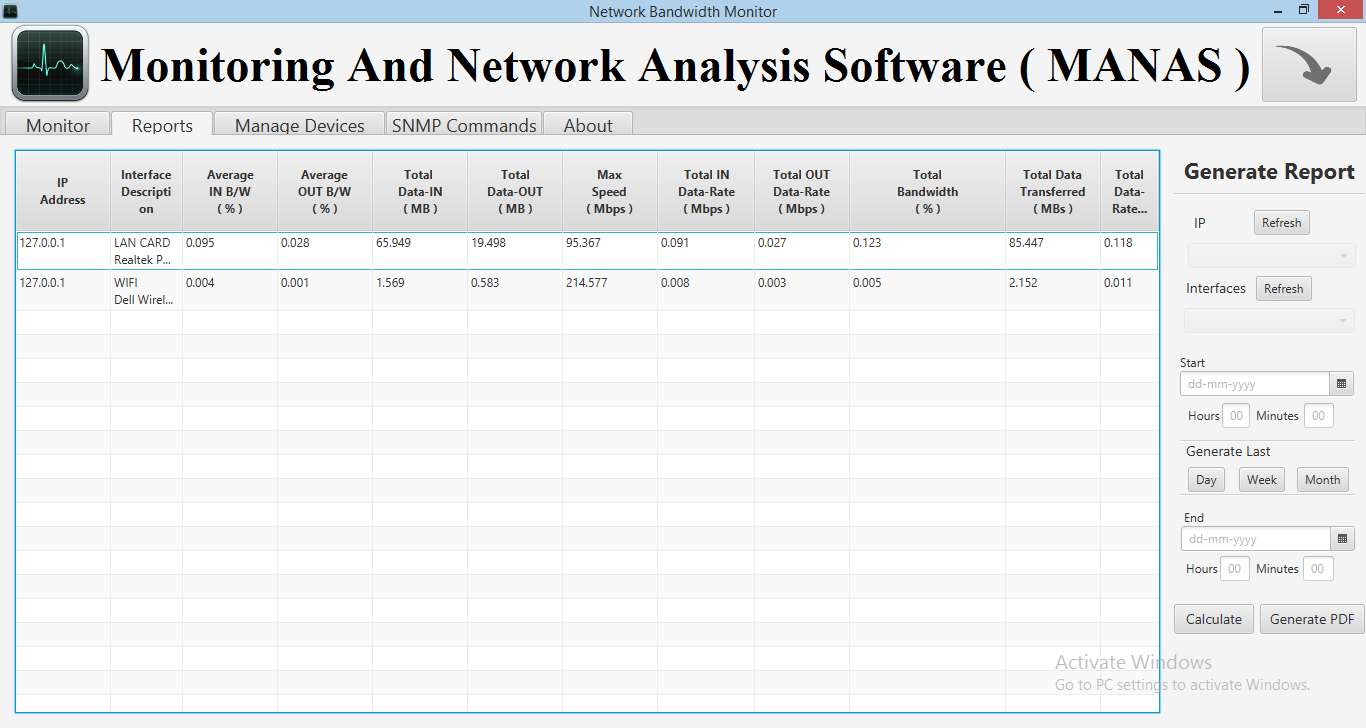 Screenshot Report Generation