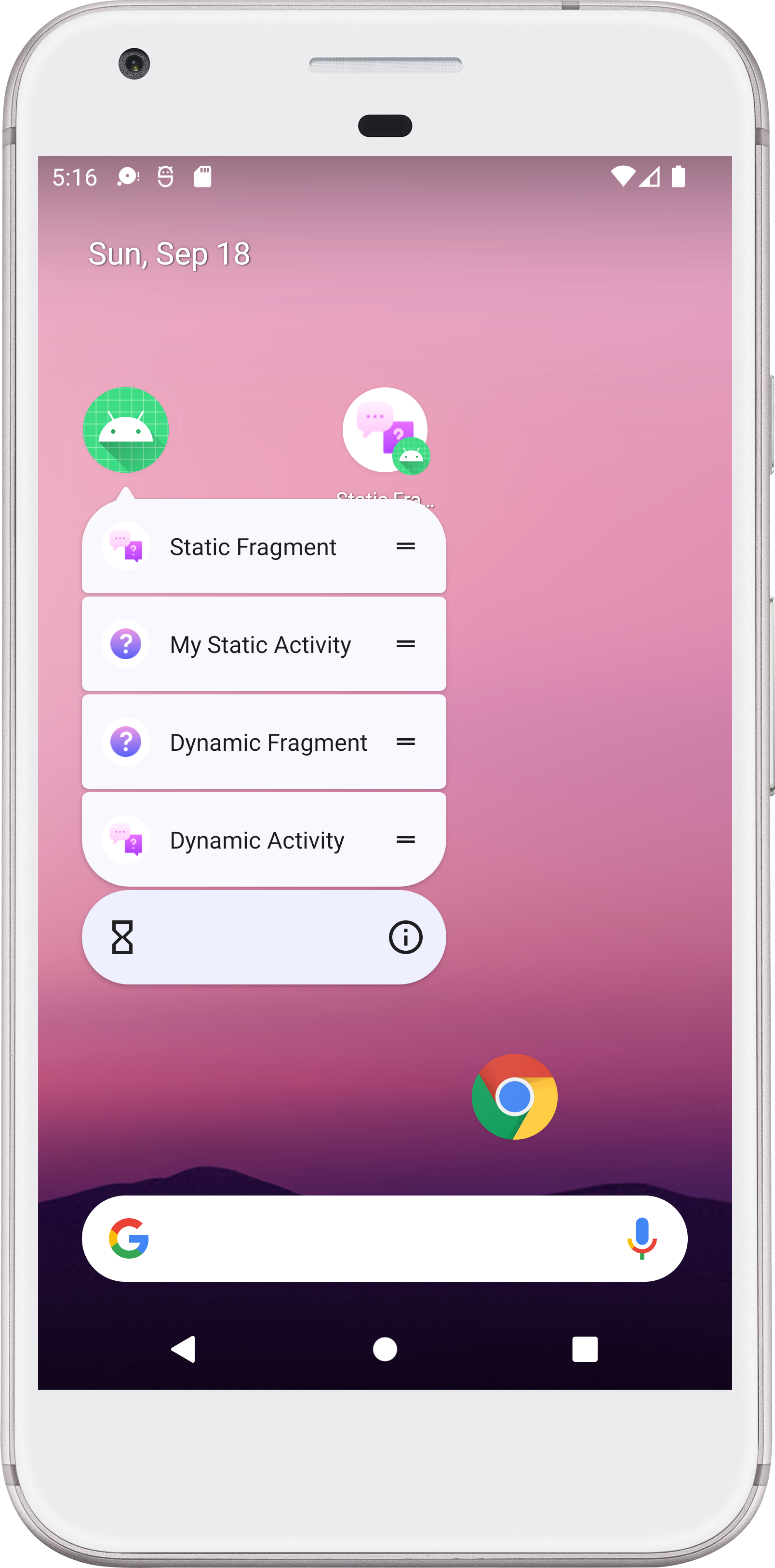 Android App Screen