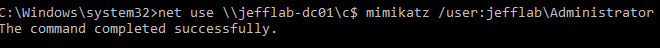 Using the domain\account format for the username if you get a message saying System error 86 has occurred The specified network password is not correct