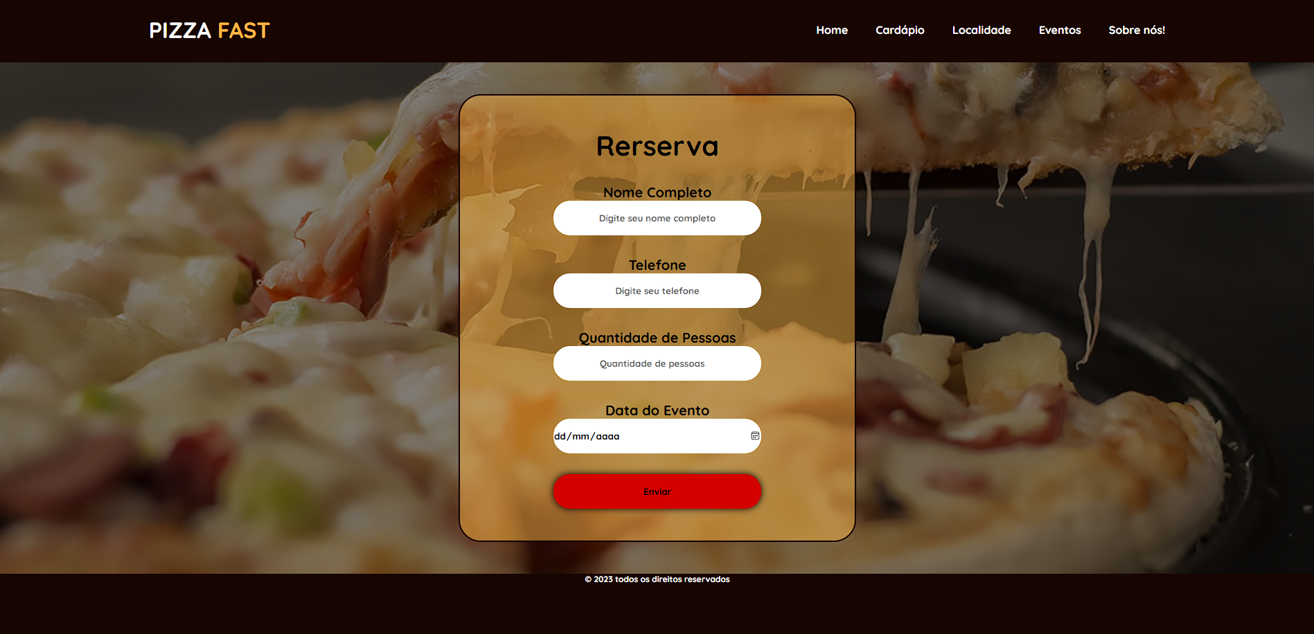 GitHub - Sertx7/PizzaFast: Pizza Fast é um site desenvolvido com HTML ...