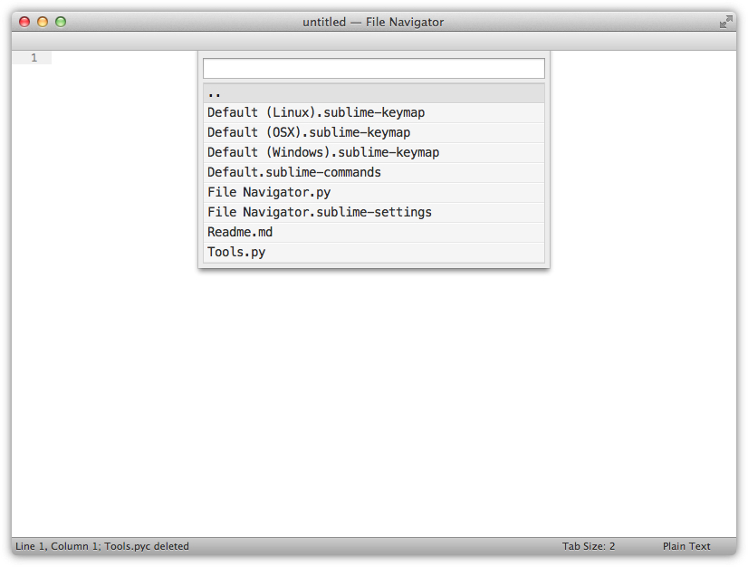 SublimeText-File-Navigator