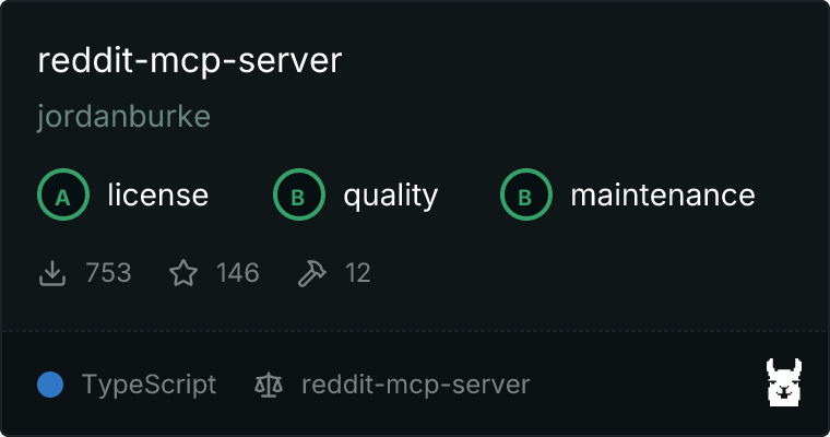 reddit-mcp-server MCP server