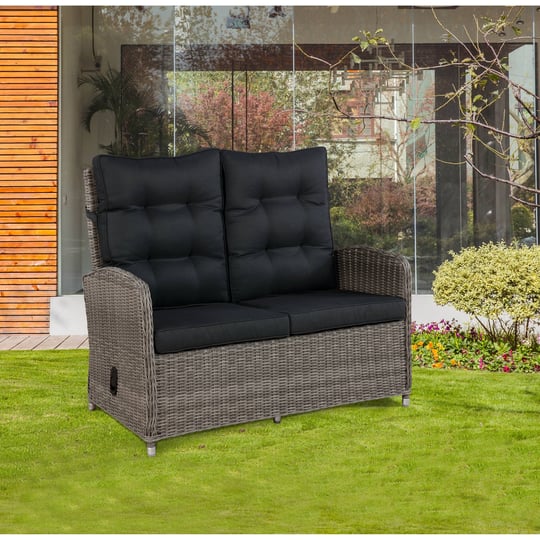gray-monaco-all-weather-outdoor-two-seat-reclining-bench-1
