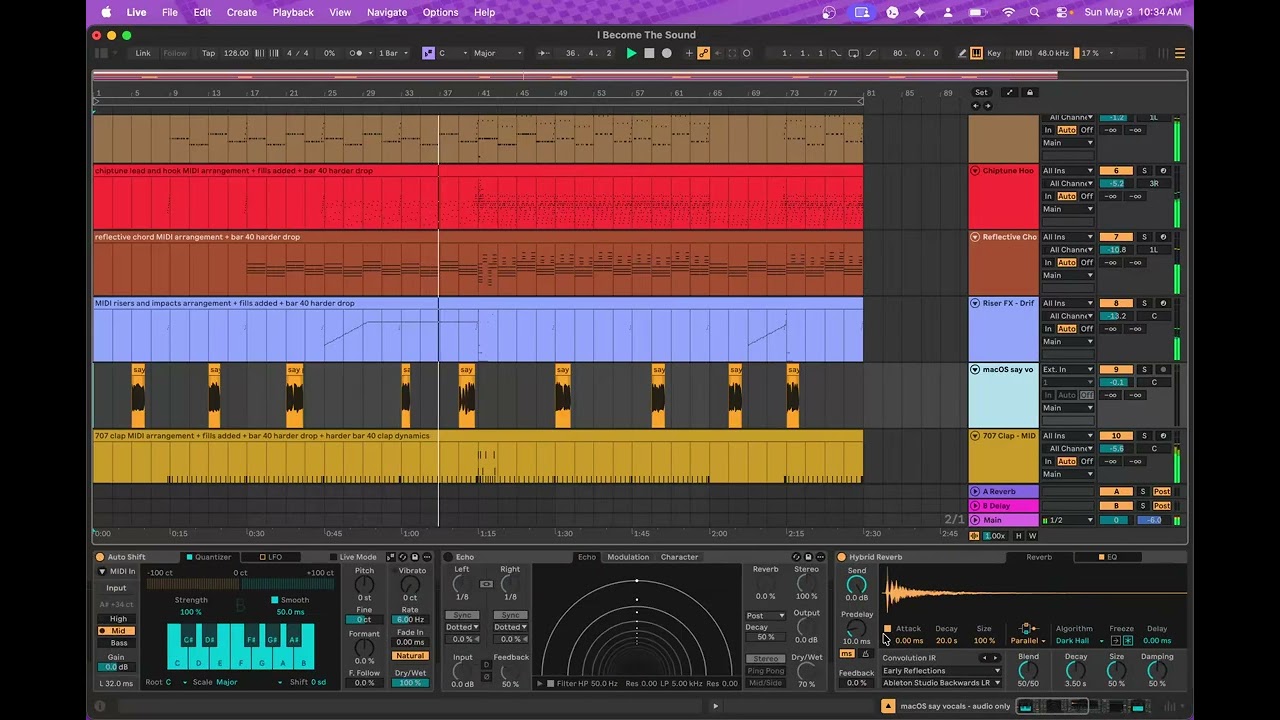 Ableton Live MCP demo