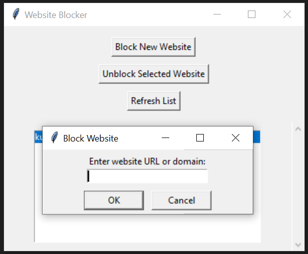 GUI Screenshot