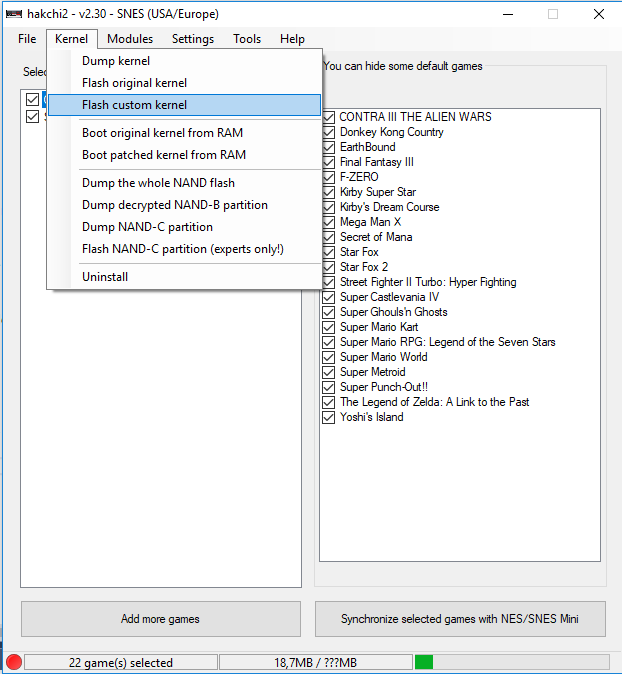 Multiboot guide ClusterM hakchi2 Wiki GitHub