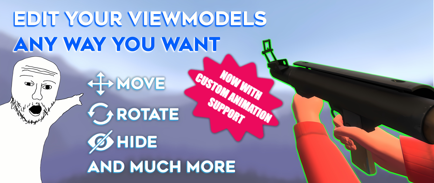 GitHub - a-horsey/horsies-viewmodel-editor: A powerful viewmodel editor for Team  Fortress 2