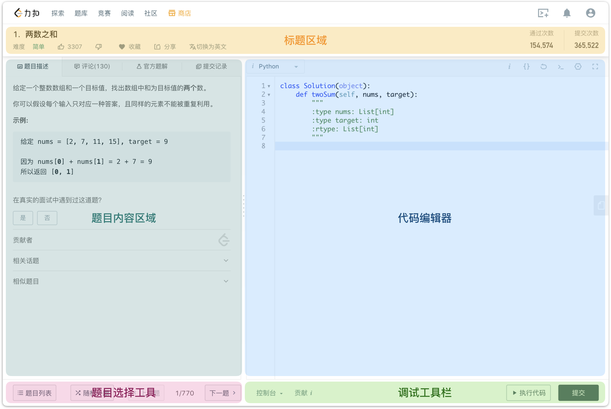 LeetCode 题目详情