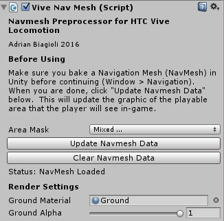 Vive Nav Mesh