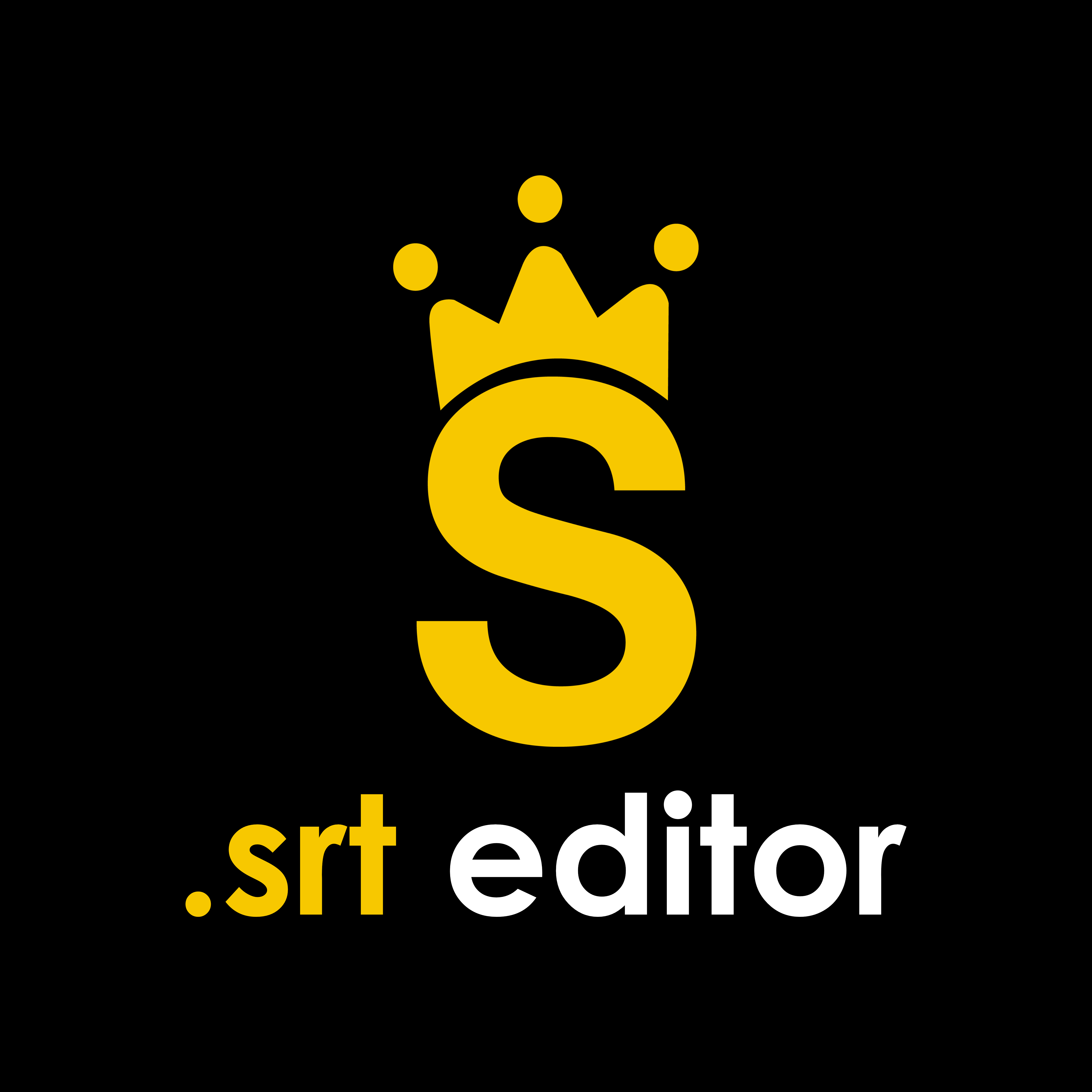 .srt editor