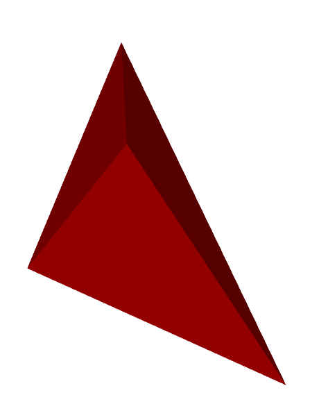 A tetrahedron