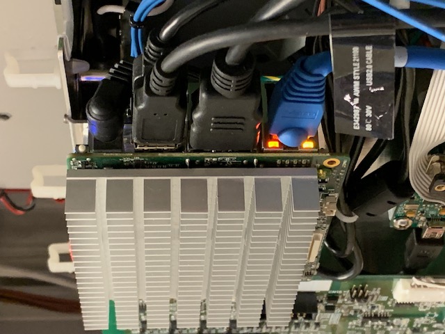 AEEON Up2Board inside the electrical box of GL chamber