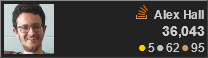 profile for Alex Hall at Stack Overflow, Q&A for professional and enthusiast programmers