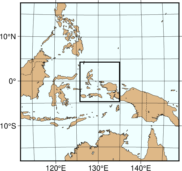 gshhg low resolution global map