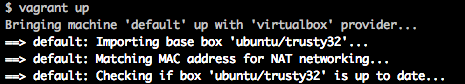 vagrant-up-start