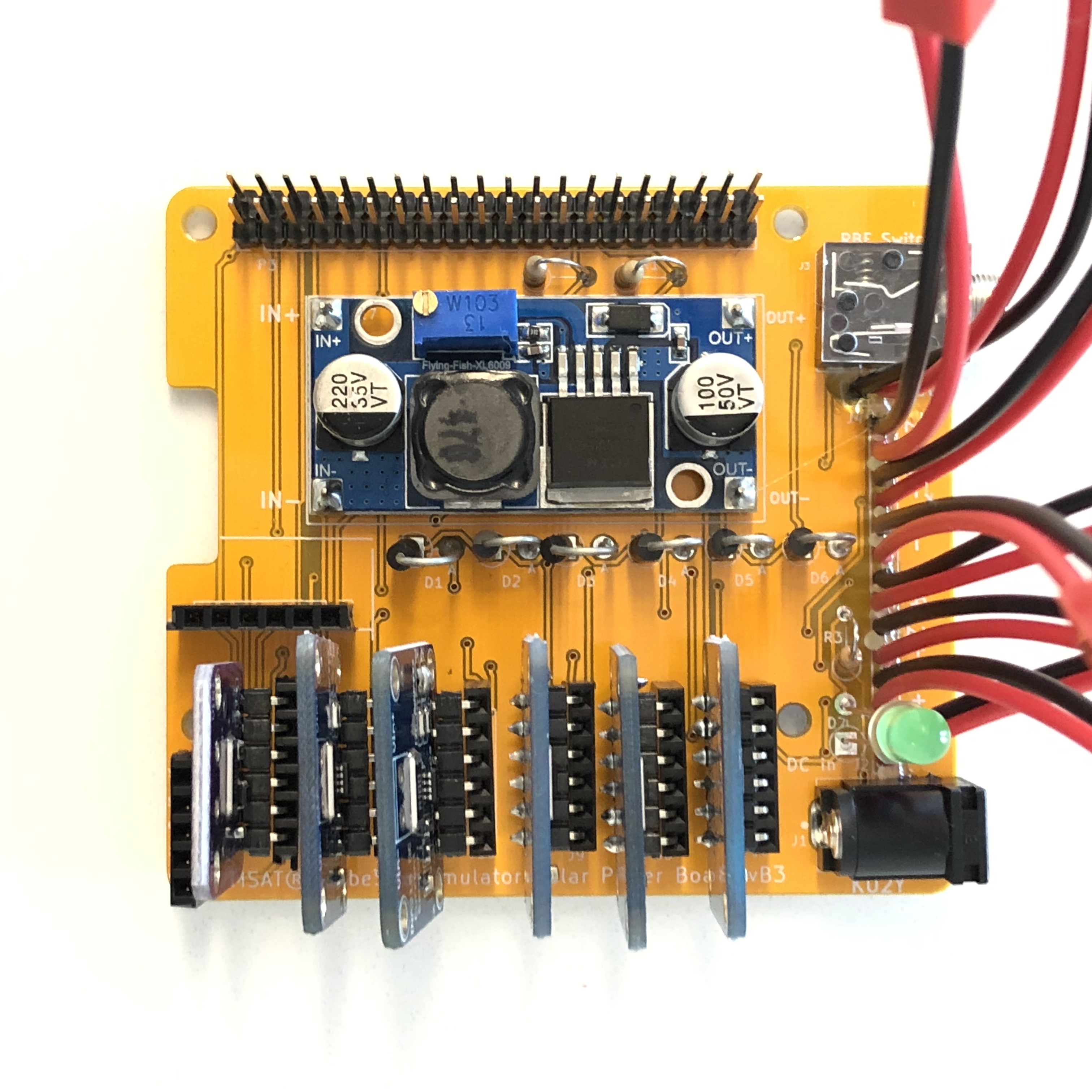 PCB with Sensor Boards