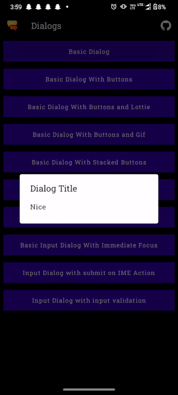 GitHub - akshaaatt/Dialogs-Android: Android Library to ease the ...