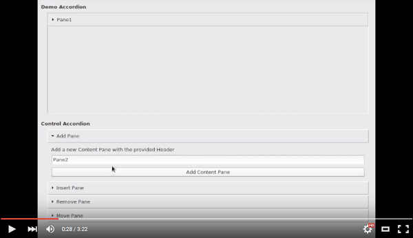 qAccordion Demo Screencast