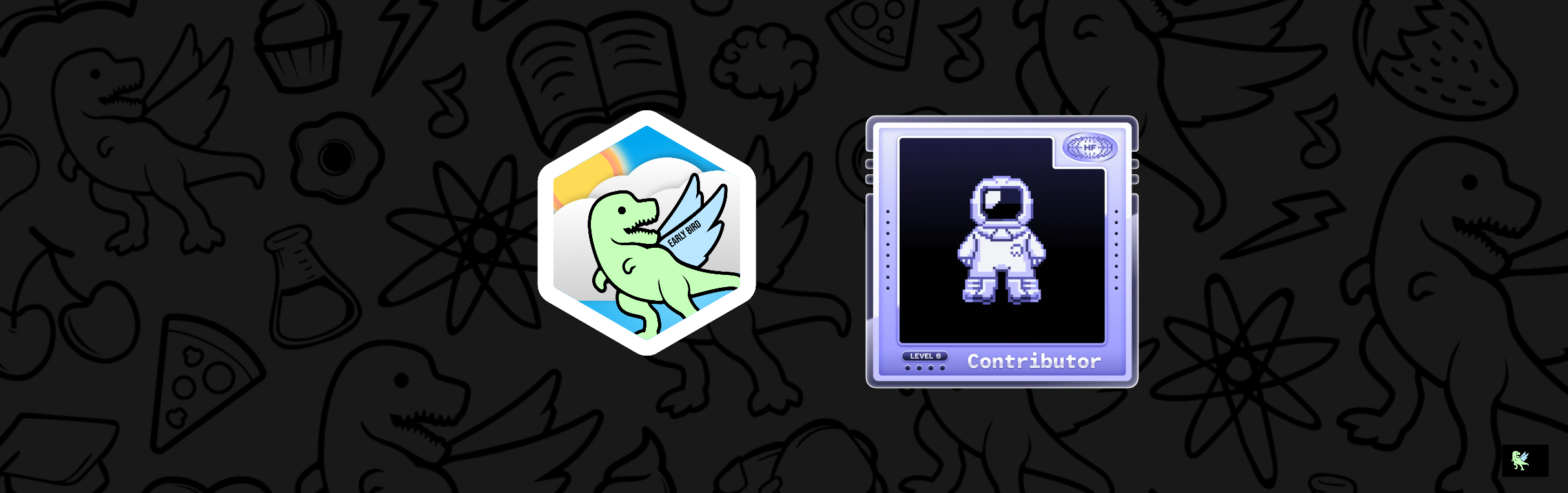 An image of @nabielmada's Holopin badges, which is a link to view their full Holopin profile