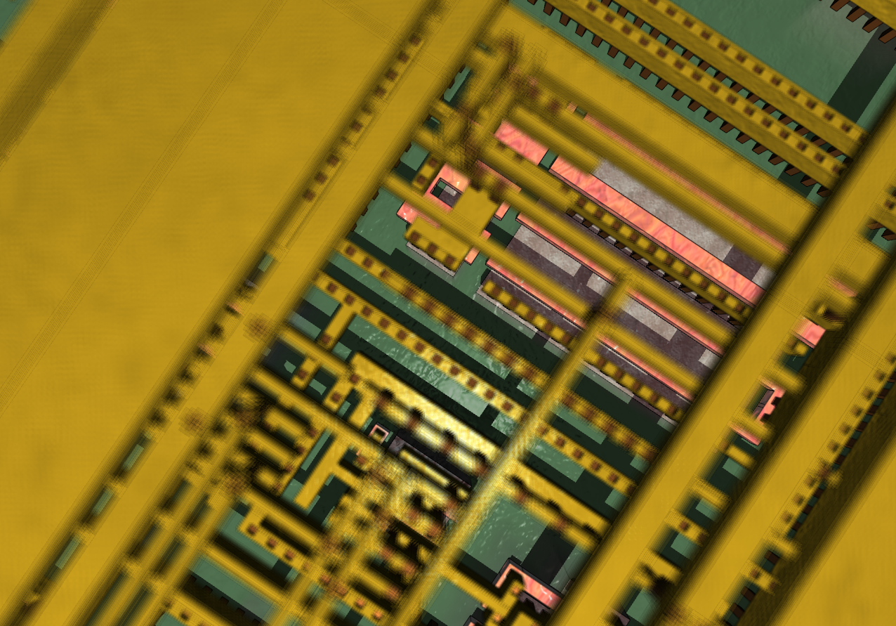 Synthetic detail of an integrated circuit)