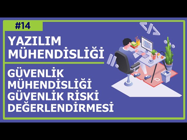 #Yazılım​​ #Mühendisliği​​ - Ders 14: Güvenlik Mühendisliği, Güvenlik Riski Değerlendirmesi