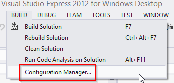 open-configuration-manager!