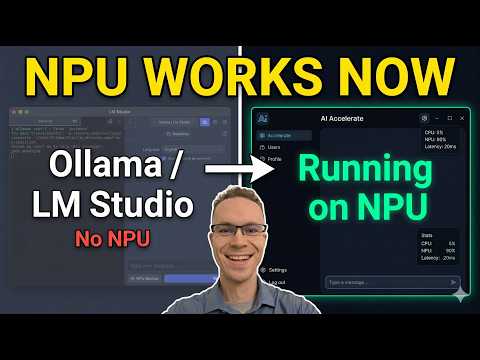 Building with Intel NPU & OpenAI API