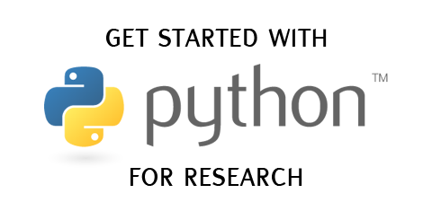 Get started with Python for Research