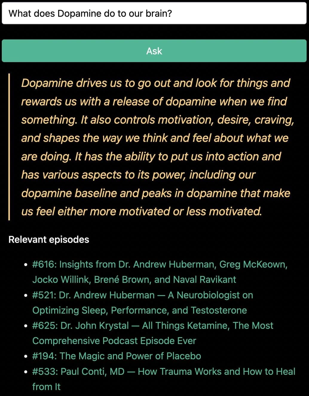 dopamine