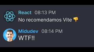 La comunidad está molesta con React