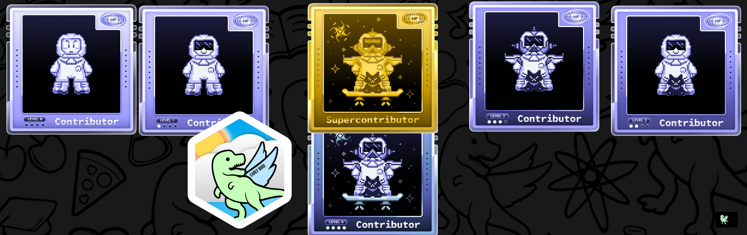 An image of @ryzrr's Holopin badges, which is a link to view their full Holopin profile