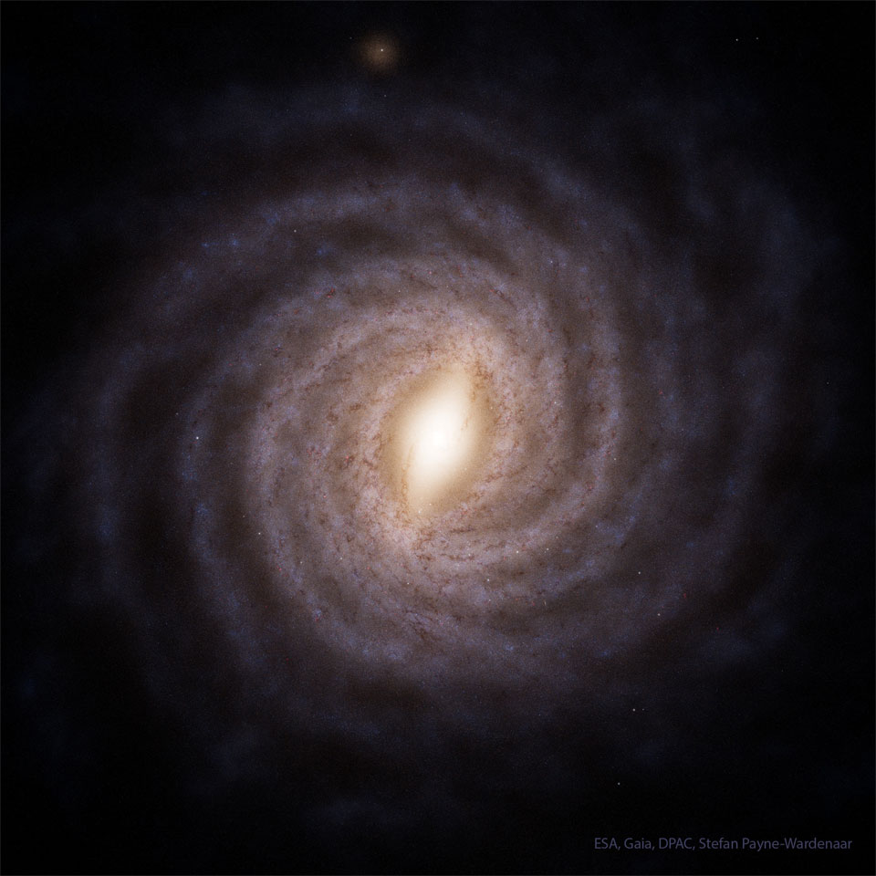 2025-05-13 Gaia Reconstructs a Top View of our Galaxy NASA