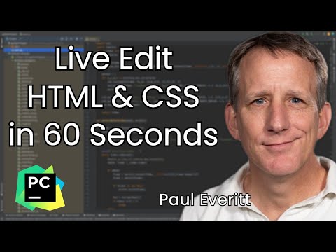 Live Edit HTML & CSS in 60 Seconds