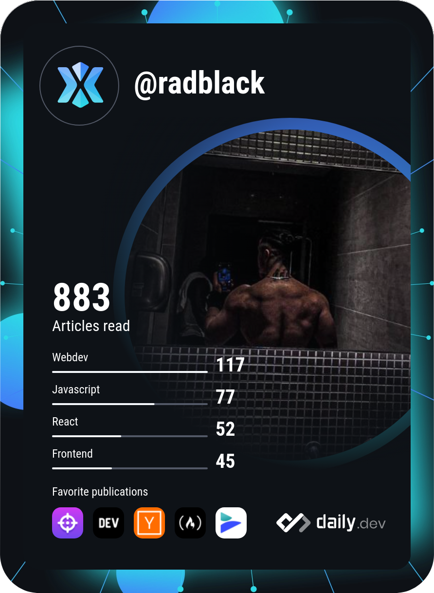 Radblack's Dev Card