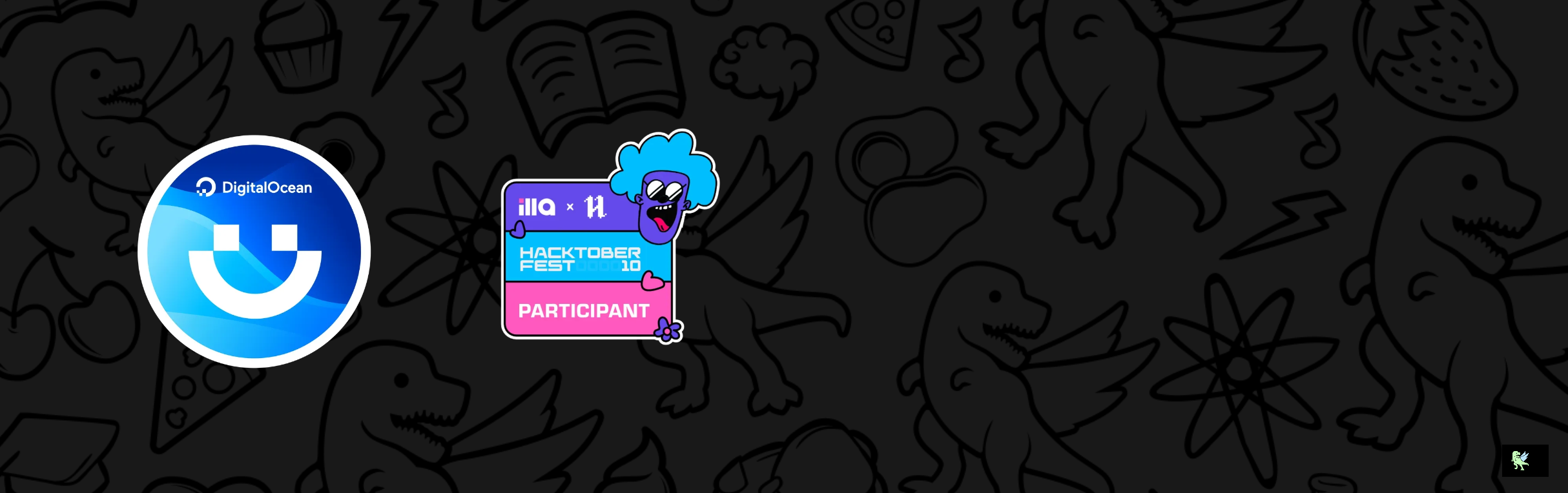 An image of @satuti99's Holopin badges, which is a link to view their full Holopin profile