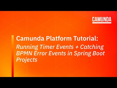 Camunda Spring Boot Tutorial